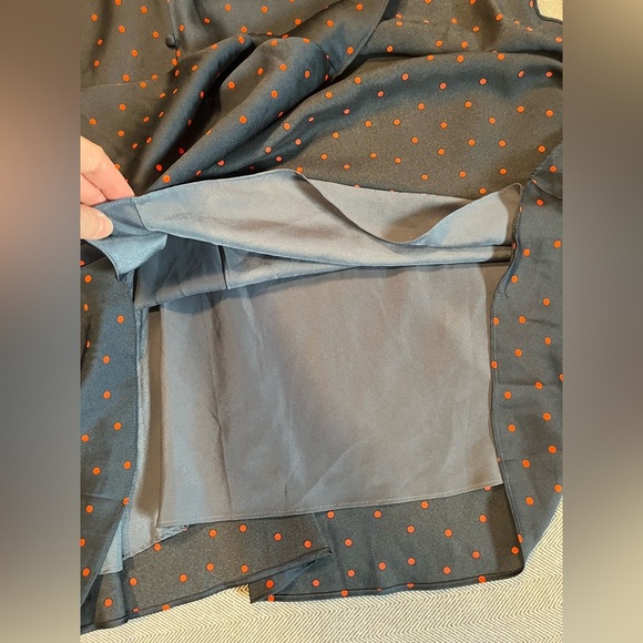 ASOS Design Maternity Tie Front Midi Dress with Button Detail Size 16 - Picture 14 of 16